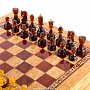  Шахматы деревянные из карельской березы (фигуры из янтаря) , фотография 3. Интернет-магазин ЛАВКА ПОДАРКОВ