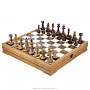 Шахматный ларец с деревянными фигурами, фотография 1. Интернет-магазин ЛАВКА ПОДАРКОВ