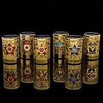 Набор стопок 50 мл с символикой