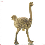 0018961 Бронза КОЛОКОЛЬЧИК "Страус" 7*4*9см