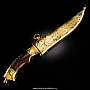 Нож сувенирный "Восточный" Златоуст, фотография 3. Интернет-магазин ЛАВКА ПОДАРКОВ
