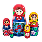 Матрешка "Традиционная" 5 мест