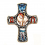 Христианская оловянная миниатюра "Крест настенный", фотография 1. Интернет-магазин ЛАВКА ПОДАРКОВ
