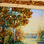 Картина янтарная "Пейзаж №7" 15х18 см, фотография 2. Интернет-магазин ЛАВКА ПОДАРКОВ
