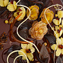 Панно настенное из янтаря "Осенний букет" 60х30 см, фотография 3. Интернет-магазин ЛАВКА ПОДАРКОВ