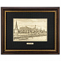 Офорт черно-белый "Москва. Кремлевская набережная" 25х32 см, фотография 3. Интернет-магазин ЛАВКА ПОДАРКОВ