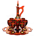 4303-КУВШИН  Хохлома КУВШИН "Восточный" 38см