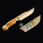Нож сувенирный "Сова". Златоуст