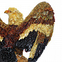 Скульптура "Орел" с янтарной крошкой, фотография 6. Интернет-магазин ЛАВКА ПОДАРКОВ