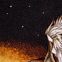 Картина янтарная "Бегущие кони" 40х60 см, фотография 3. Интернет-магазин ЛАВКА ПОДАРКОВ