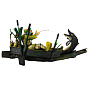 Резьба по дереву. Скульптура "Рыбак в лодке" , фотография 3. Интернет-магазин ЛАВКА ПОДАРКОВ