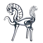 0041329/21960-5346 Декор.изделие "Конь" (бесцв.), 3 вел, 100/1-гладь,хол.отр.