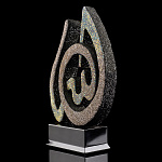 Скульптура с хрустальными стразами "Аллах"