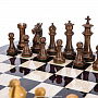 Подарочные шахматы ручной работы "Стаунтон" 48х48 см, фотография 2. Интернет-магазин ЛАВКА ПОДАРКОВ