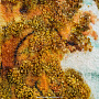 Картина янтарная "У лесного озера" 60 х 80 см, фотография 6. Интернет-магазин ЛАВКА ПОДАРКОВ