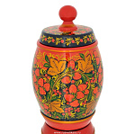 0020241/29*17 Хохлома БОЧОНОК 29*17см в ассортименте