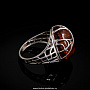 Кольцо с янтарем (серебро 925*) 3,27 гр., фотография 2. Интернет-магазин ЛАВКА ПОДАРКОВ