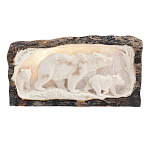  Бивень мамонта,  Экран "Медведица с медвежатами"