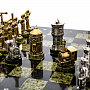Шахматы из камня и бронзы "Железнодорожные" 42х42 см, фотография 7. Интернет-магазин ЛАВКА ПОДАРКОВ
