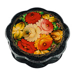 Шкатулка с подарочным платком внутри "Цветочные мотивы"