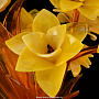Композиция из янтаря "Цветы в вазе", фотография 3. Интернет-магазин ЛАВКА ПОДАРКОВ