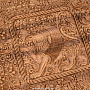Нарды из массива черного дуба "Див и задумчивый лев" 58х31 см, фотография 4. Интернет-магазин ЛАВКА ПОДАРКОВ