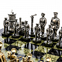 Шахматы из камня и бронзы "Железнодорожные" 42х42 см, фотография 2. Интернет-магазин ЛАВКА ПОДАРКОВ