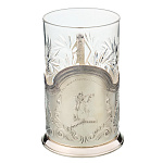 Подстаканник с серебрением "Георгий Победоносец"