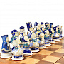 Шахматы из фарфора  коллекционные "Взрослые» дети" авторские, фотография 3. Интернет-магазин ЛАВКА ПОДАРКОВ