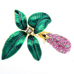 -0713 Традиции ФАБЕРЖЕ  Брошь 