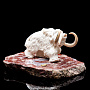 Скульптура из бивня мамонта "Мамонт", фотография 2. Интернет-магазин ЛАВКА ПОДАРКОВ