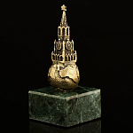 0039778 Бронза Скульптура МОСКВА. КРЕМЛЬ на камне (10324