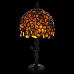 0073063 Янтарь ЛАМПА  настольная высота D=18 см  (600/400)