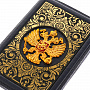 Кожаная обложка для паспорта "Герб", фотография 4. Интернет-магазин ЛАВКА ПОДАРКОВ