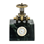 0074526 Бронза Сувенир Часы "Задвижка" 1.79