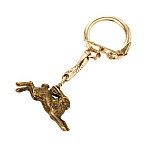 0017041  Сувенир БРЕЛОК "Кролик" Бронза 