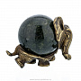 Бронзовая скульптура "Слон с шаром", фотография 1. Интернет-магазин ЛАВКА ПОДАРКОВ