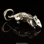 Сувенир "Мышка" для кошелька (Серебро 925*), фотография 2. Интернет-магазин ЛАВКА ПОДАРКОВ