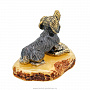Статуэтка с янтарем "Собака Такса", фотография 5. Интернет-магазин ЛАВКА ПОДАРКОВ