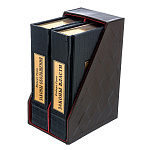 0080281 КНИГА двухтомник "Р. Грин. Законы обольщени и Законы всласти" кожа