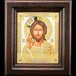 0040401 Златоуст ИКОНА "ВСЕДЕРЖИТЕЛЬ" в П/У