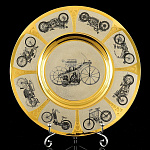 0038233  Златоуст ТАРЕЛКА-ПАННО "ВСЁ О МОТОЦИКЛЕ"