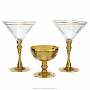 Набор бокалов для мартини. Златоуст, фотография 1. Интернет-магазин ЛАВКА ПОДАРКОВ