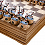 Шахматы деревянные с металлическими фигурами "Хоккей. СССР-Канада", фотография 3. Интернет-магазин ЛАВКА ПОДАРКОВ