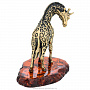 Статуэтка с янтарем "Нубийский жираф", фотография 2. Интернет-магазин ЛАВКА ПОДАРКОВ