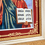 Икона на перламутре "Господь Вседержитель" 35х30 см, фотография 4. Интернет-магазин ЛАВКА ПОДАРКОВ