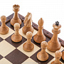 Шахматный ларец с деревянными фигурами 43х43 см, фотография 6. Интернет-магазин ЛАВКА ПОДАРКОВ