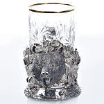 0029489 Серебро925* ПОДСТАКАННИК "МЕДВЕДЬ" в ПУ