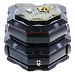 6239/014  Нат.камень ЛАРЕЦ "Домик"  170*110*130