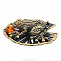 Статуэтка с янтарем "Лягушка на кувшинке", фотография 5. Интернет-магазин ЛАВКА ПОДАРКОВ